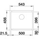 Кухонна мийка Blanco SUBLINE 500-U 523734