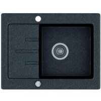 Кухонна мийка KERNAU KGS M 4565 1B1D BLACK METALLIC