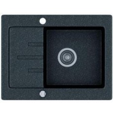 Кухонна мийка KERNAU KGS M 4565 1B1D BLACK METALLIC