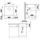 Кухонна мийка Blanco SUBLINE 400-F 523495