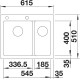 Кухонна мийка Blanco PLEON 6 Split 521689