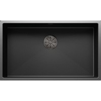 Кухонна мийка Blanco CLARON 700-U Dark Steel Edition 527835