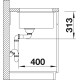 Кухонна мийка Blanco SUBLINE 400-U 525990