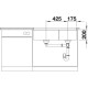 Кухонна мийка Blanco SUBLINE 480/320-U 523584