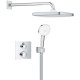 Душова система прихованого монтажу GROHE Grohtherm Tempesta 250 Cube 1039950000