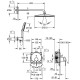 Душова система прихованого монтажу GROHE Essence 25287AL0
