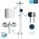 Душова система GROHE QuickFix Vitalio Comfort 250 26985001