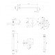 Душова система прихованого монтажу OMNIRES Y SYSY18BL