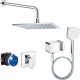 Душова система прихованого монтажу Kludi Pure&Style 406300575