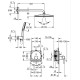 Душова система прихованого монтажу GROHE Essence 25287GN0