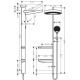 Душова система Hansgrohe Rainfinity 26842000