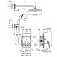 Душова система прихованого монтажу GROHE QuickFix Start Edge 25293000