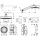 Душова система прихованого монтажу Hansgrohe Croma Select S 27295000
