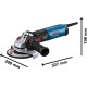 Болгарка (угловая шлифмашина) Bosch GWS 17-150 S Professional (06017D0600)