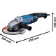 Болгарка (кутова шліфувальна) Bosch GWS 30-230 PB (06018G1100)