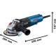 Болгарка (кутова шліфувальна) Bosch GWS 17-125 PSB (06017D1700)