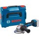 Болгарка (кутова шліфувальна) Bosch GWS 18V-11 S L-BOXX 136 (06019N4001)