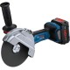 Болгарка (кутова шліфувальна) Bosch GWS 18V-180 P (06019H6L01)