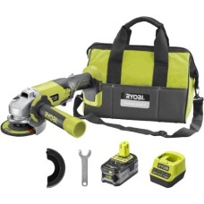 Болгарка (Кутова шліфмашина) Ryobi R18 AG-140S