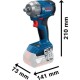 Гайкокрут Bosch GDS 18V-350 (06019M5020)