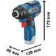 Гайкокрут Bosch GDR 12V-110 Professional (06019E0002)