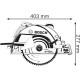 Монтажна пилка Bosch GKS 235 Turbo (06015A2001)