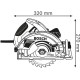 Монтажна пилка Bosch GKS 65 GCE L-Boxx (0601668901)