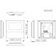 Виклична відеопанель Dahua Technology DHI-VTH2611L-WP