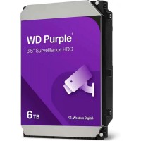 Жесткий диск WD Purple 6TB Cache 256MB (WD64PURZ)