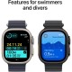 Смарт-годинник Apple Watch Ultra 2 GPS + Cellular 49mm Black Titanium Case w. Black Ocean Band (MX4P3)