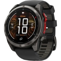 смарт-часы Garmin Fenix 8 Pro 51 mm MicroLED Carbon Gray Titanium with Black/Pebble Gray (010-03380-00/01/05)