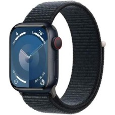 Смарт-годинник Apple Watch Series 9 GPS + Cellular 41mm Midnight Alu. Case w. Midnight Sport Loop (MRHU3)