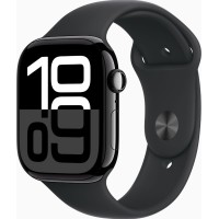 Смарт-годинник Apple Watch Series 10 GPS + Cellular 46mm Jet Black Alu. Case w. Black Sport Band - M/L (MWY43)