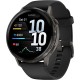 Смарт-часы Garmin Venu 4 45 mm Slate with Black Silicone Band (010-03014-00/40)