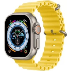 Смарт-годинник Apple Watch Ultra GPS + Cellular 49mm Titanium Case with Yellow Ocean Band (MNH93/MNHG3/MNHN3)
