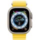 Смарт-годинник Apple Watch Ultra GPS + Cellular 49mm Titanium Case with Yellow Ocean Band (MNH93/MNHG3/MNHN3)