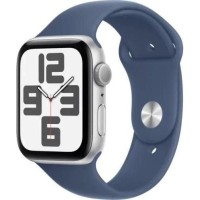 Смарт-годинник Apple Watch SE 2 GPS 40mm Silver Aluminium Case w. Denim Sport Band - S/M (MXEC3/MXFV3/MXGF3)