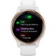 Смарт-годинник Garmin Venu 2S Rose Gold Bezel with White Case and Silicone Band (010-02429-13/03)
