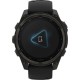 Смарт-годинник Garmin Fenix 8 47mm Solar Sapphire Carbon Gray DLC Titanium w. Black/Pebble Gray S. Band (010-02906-10/11/7