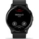 Смарт-годинник Garmin Venu 3 Slate S. Steel Bezel w. Black Case and Leather Band (010-02784-52/02)