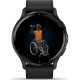 Смарт-годинник Garmin Venu 3 Slate S. Steel Bezel w. Black Case and Leather Band (010-02784-52/02)