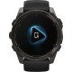 Смарт-годинник Garmin Fenix 8 51mm AMOLED Sapphire Carbon Gray DLC Titanium w. Black/Pebble Gray S. Band (010-02905-20/21/