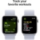 Смарт-годинник Apple Watch SE 2 GPS 40mm Silver Aluminium Case w. Blue Cloud Sport Loop (MXEE3)