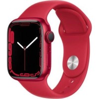 Смарт-годинник Apple Watch Series 7 GPS 41mm PRODUCT RED Aluminum Case With PRODUCT RED Sport Band (MKN23)