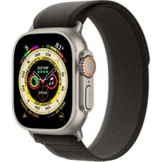 Смарт-годинник Apple Watch Ultra GPS + Cellular 49mm Titanium Case with Black/Gray Trail Loop - S/M (MQF43/MQFW3)