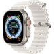 Смарт-годинник Apple Watch Ultra GPS + Cellular 49mm Titanium Case with White Ocean Band (MNH83/MNHF3/MNHM3)