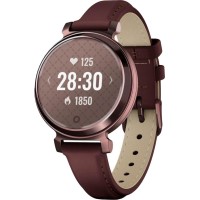 Смарт-часы Garmin Lily 2 Classic Dark Bronze with Mulberry Leather Band (010-02839-03/61)