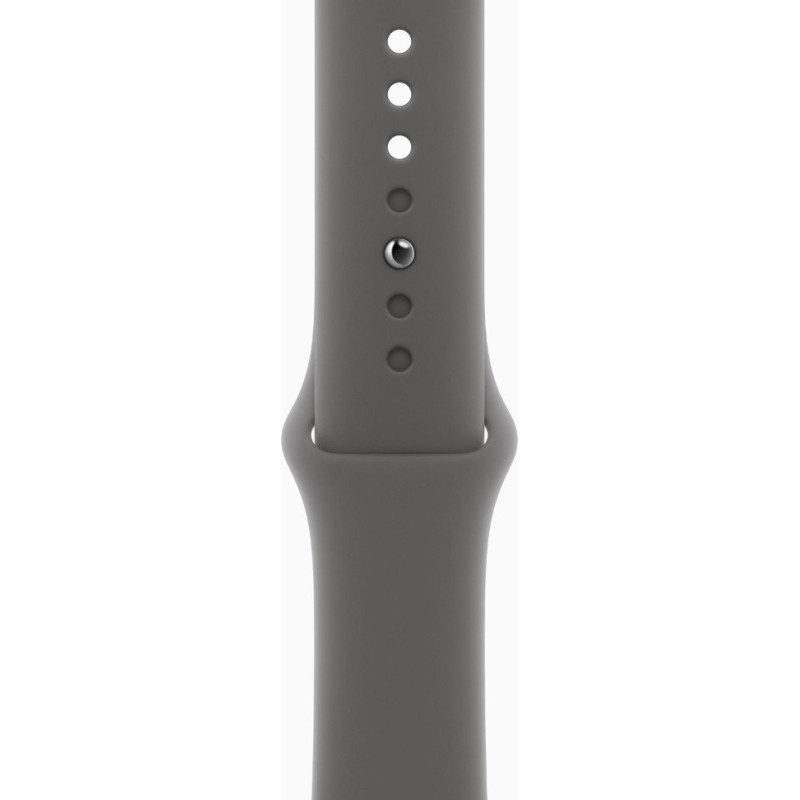 Смарт-годинник Apple Watch Series 10 GPS + Cellular 46mm Natural Titanium Case w. Stone Grey Sport Band - S/M (MWY93)