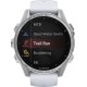 Смарт-годинник Garmin Fenix 8 43mm AMOLED Silver with Whitestone Silicone Band (010-02903-00/06)
