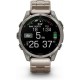 Смарт-годинник Garmin Fenix 8 47mm AMOLED Sapphire Titanium with Vented Titanium Bracelet (010-02904-40)